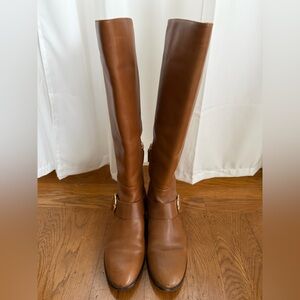 Tory Burch Sofia Leather Riding Boots
